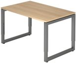 HAMMERBACHER höhenverstellbarer Schreibtisch VRS12/E/G eiche