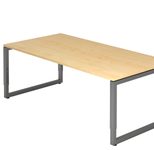 HAMMERBACHER höhenverstellbarer Schreibtisch VRS2E/3/G ahorn