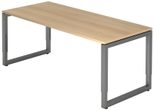 HAMMERBACHER höhenverstellbarer Schreibtisch VRS19/E/G eiche