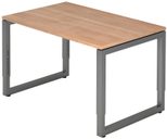 HAMMERBACHER höhenverstellbarer Schreibtisch VRS12/N/G nussbaum
