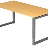 HAMMERBACHER höhenverstellbarer Schreibtisch VRS16/6/G buche