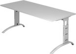 HAMMERBACHER höhenverstellbarer Schreibtisch VFS19/5/S lichtgrau