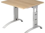 HAMMERBACHER höhenverstellbarer Schreibtisch VFS08/E/S eiche