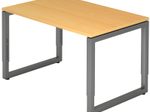 HAMMERBACHER höhenverstellbarer Schreibtisch VRS12/6/G buche