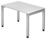 HAMMERBACHER höhenverstellbarer Schreibtisch VJS12/W/S weiß