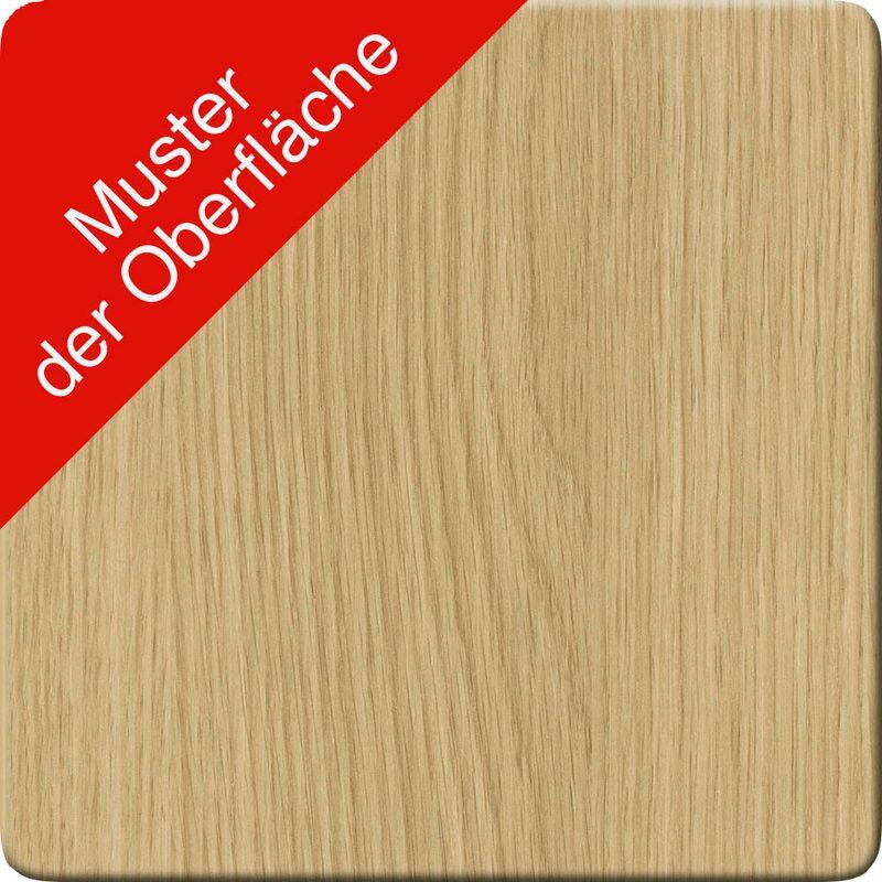 HAMMERBACHER Regalschrank 7600 RE, V7600/W/E/RE weiß, eiche