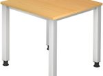 HAMMERBACHER höhenverstellbarer Schreibtisch VQS08/6/S buche