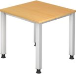 HAMMERBACHER höhenverstellbarer Schreibtisch VQS08/6/S buche