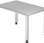 HAMMERBACHER höhenverstellbarer Schreibtisch VQS12/5/S lichtgrau