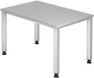 HAMMERBACHER höhenverstellbarer Schreibtisch VQS12/5/S lichtgrau