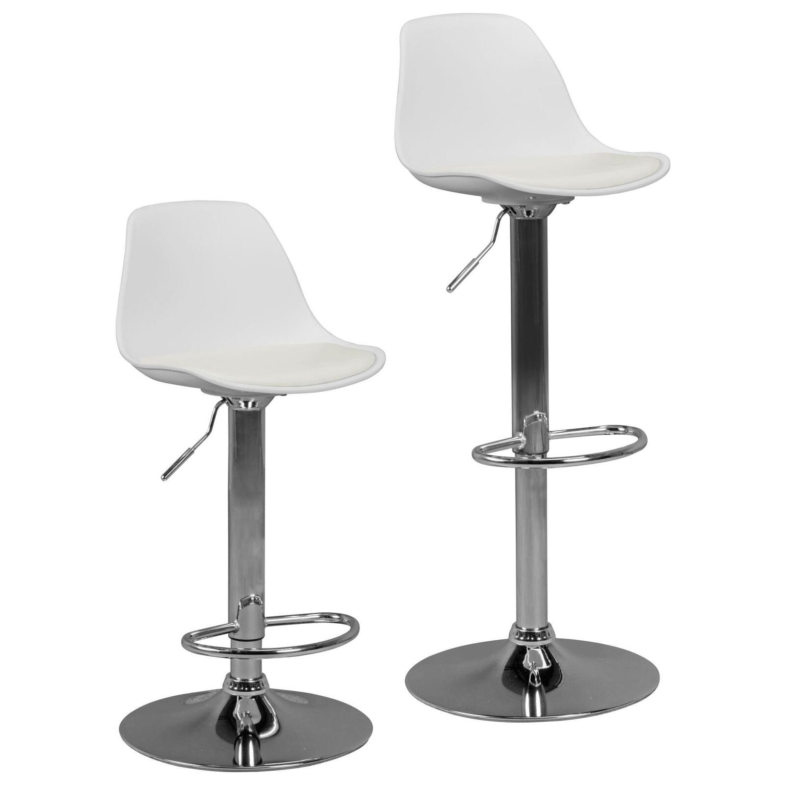 AMSTYLE Barhocker SPM2.002 weiß