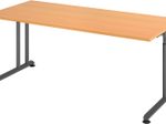 HAMMERBACHER höhenverstellbarer Schreibtisch VZS19/6/G buche