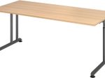 HAMMERBACHER höhenverstellbarer Schreibtisch VZS19/E/G eiche