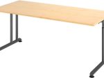 HAMMERBACHER höhenverstellbarer Schreibtisch VZS19/3/G ahorn