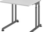 HAMMERBACHER höhenverstellbarer Schreibtisch VZS08/5/G lichtgrau