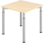 HAMMERBACHER höhenverstellbarer Schreibtisch VYS08/3/S ahorn