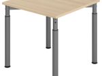 HAMMERBACHER höhenverstellbarer Schreibtisch VYS08/E/G eiche