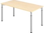 HAMMERBACHER höhenverstellbarer Schreibtisch VYS16/3/S ahorn