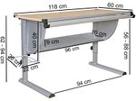 WOHNLING Kinderschreibtisch WL5.125 buche
