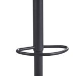 WOHNLING Barhocker WL6.194 Wildlederoptik grau