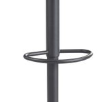 WOHNLING Barhocker WL6.200 Samt dunkelgrau