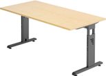 HAMMERBACHER höhenverstellbarer Schreibtisch VOS16/3/G ahorn