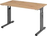 HAMMERBACHER Schreibtisch VOS612/R/G asteiche