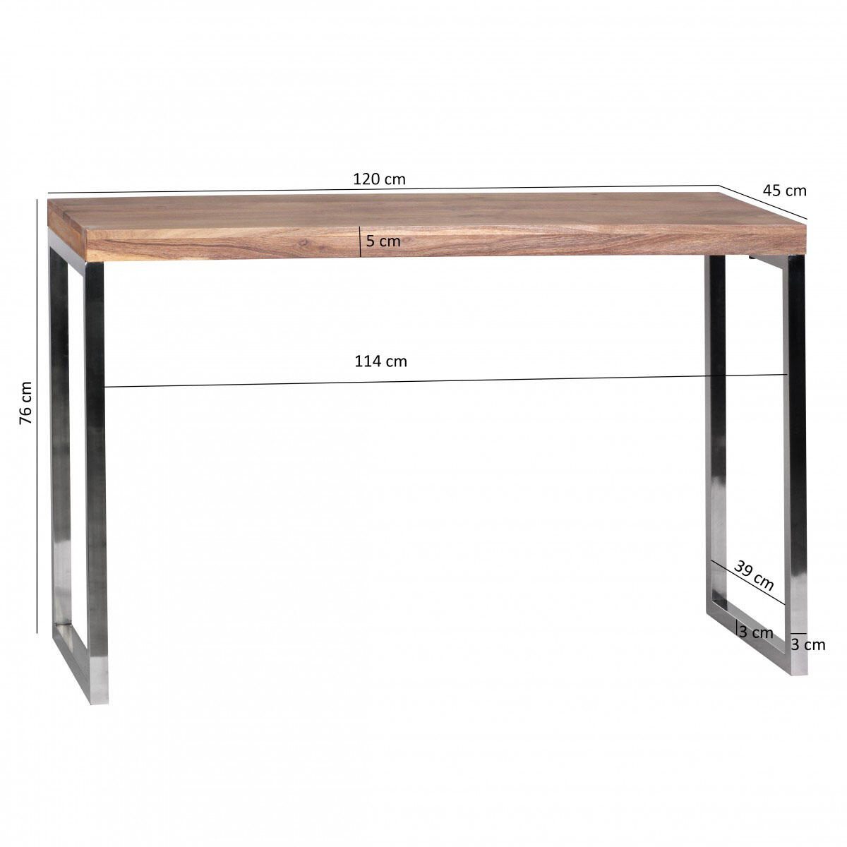 WOHNLING Schreibtisch WL1.457 akazie