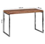WOHNLING Schreibtisch WL1.787 braun