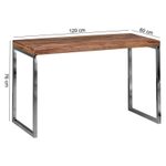 WOHNLING Schreibtisch WL1.787 braun