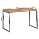 WOHNLING Schreibtisch WL1.788 akazie
