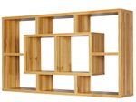 WOHNLING WL5.169 Wandregal ALEX Buche 85 cm x 16 cm x48 cm