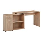 WOHNLING Schreibtisch WL5.304 sonoma-eiche