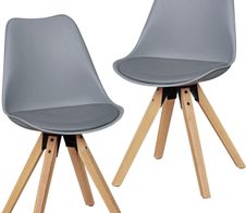 WOHNLING Esszimmerstuhl WL5.023 grau
