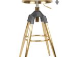 WOHNLING Barhocker WL6.045 Metall gold