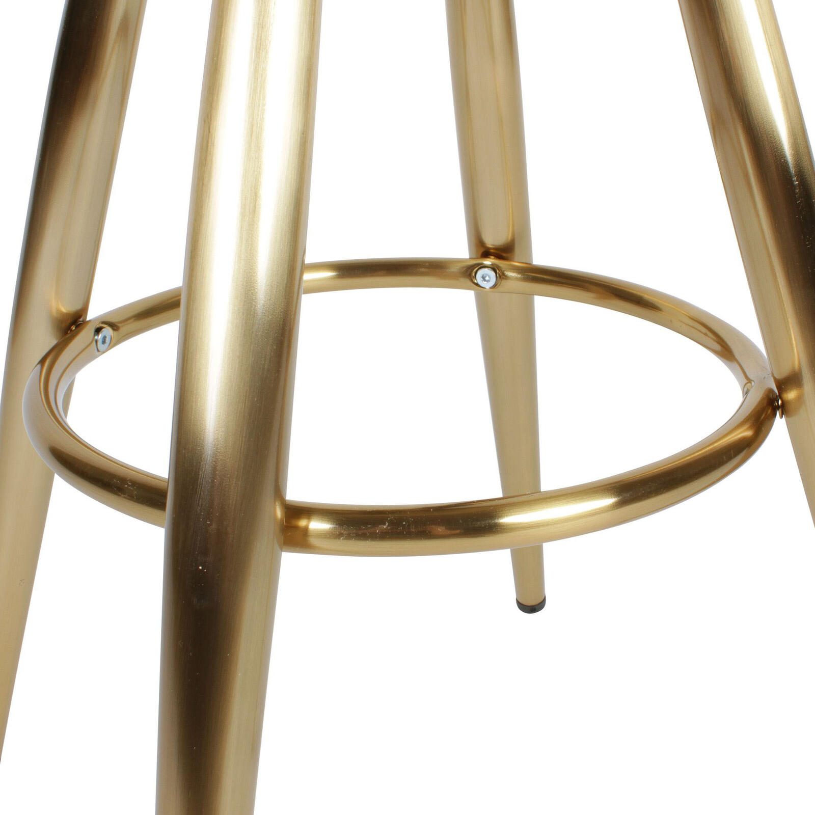 WOHNLING Barhocker WL6.045 Metall gold