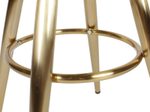 WOHNLING Barhocker WL6.045 Metall gold