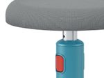 LEITZ Hocker Ergo Cosy 65180061 grau, blau, 1 St.