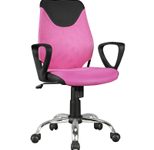 AMSTYLE Kinderdrehstuhl SPM1.355 pink/schwarz