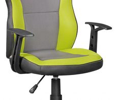 AMSTYLE Kinderdrehstuhl SPM1.352 grün/grau
