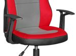 AMSTYLE Kinderdrehstuhl SPM1.353 rot/grau