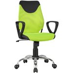 AMSTYLE Kinderdrehstuhl SPM1.356 grün/schwarz