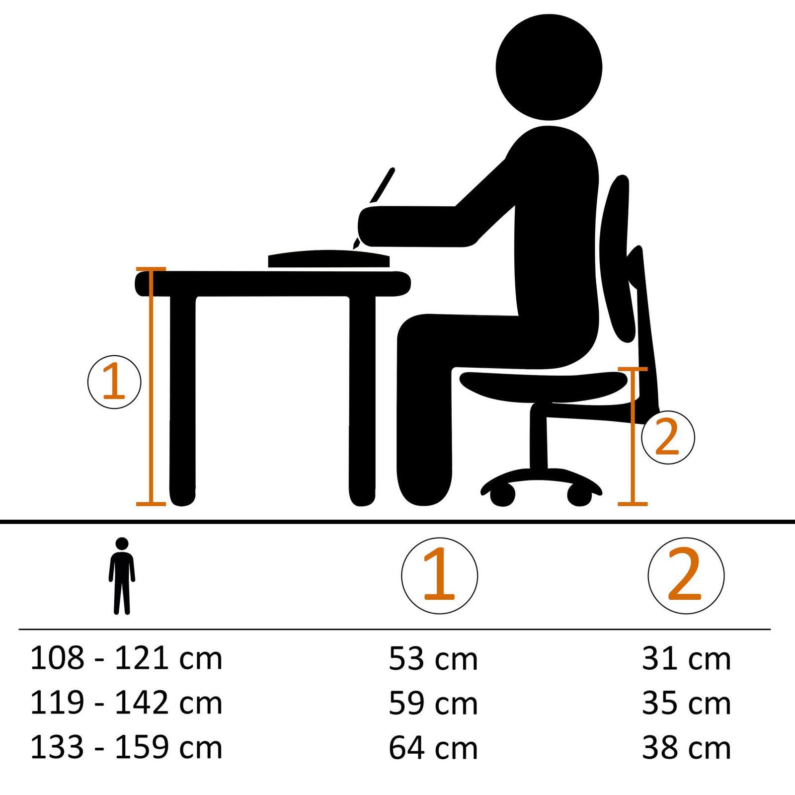AMSTYLE Kinderdrehstuhl SPM1.356 grün/schwarz