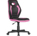 AMSTYLE Kinderdrehstuhl SPM1.387 schwarz/pink