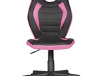 AMSTYLE Kinderdrehstuhl SPM1.387 schwarz/pink