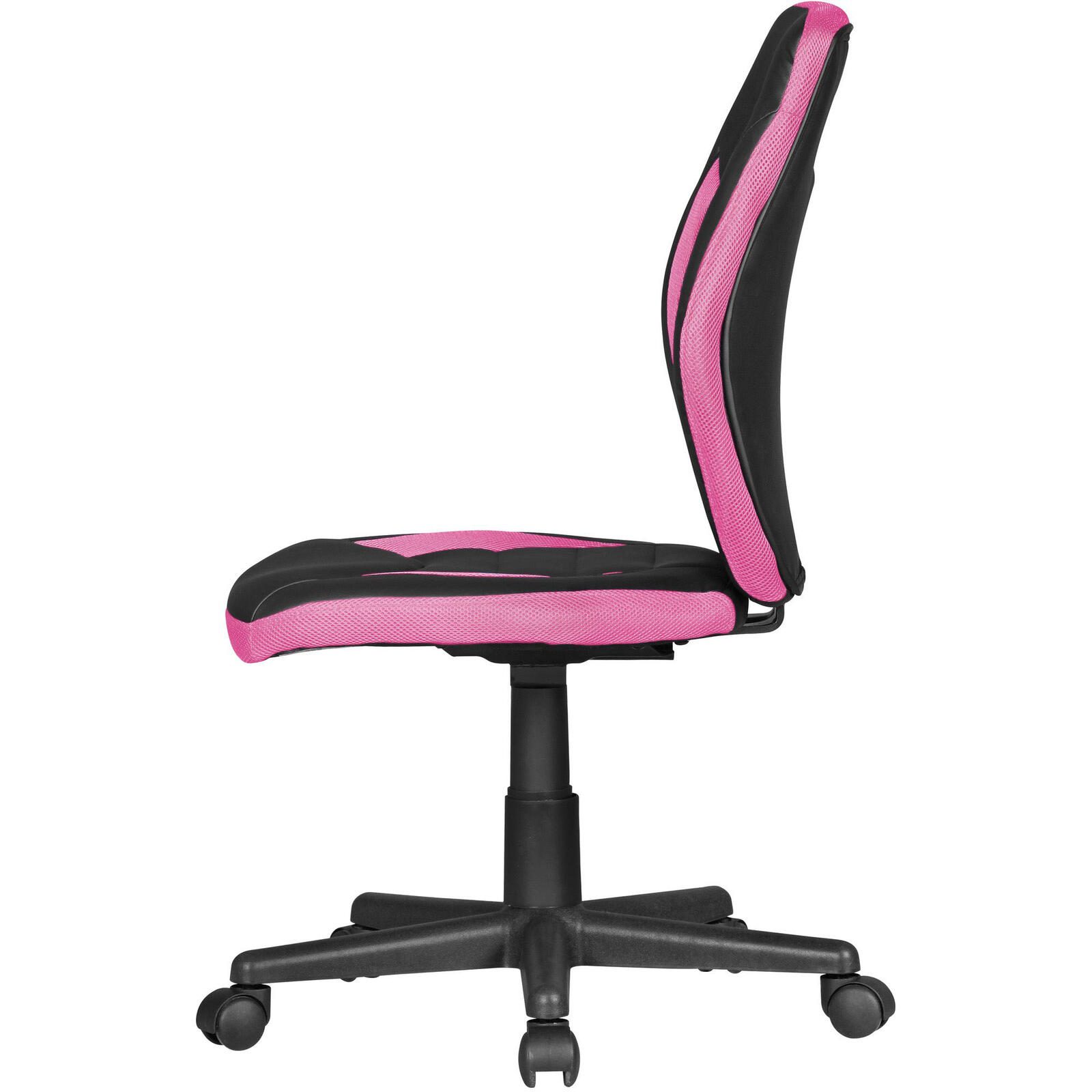 AMSTYLE Kinderdrehstuhl SPM1.387 schwarz/pink