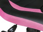 AMSTYLE Kinderdrehstuhl SPM1.387 schwarz/pink