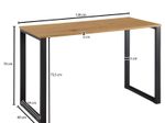 WOHNLING Schreibtisch WL6.569 eiche