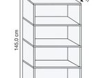 HAMMERBACHER FW Regal 4OH grafit
