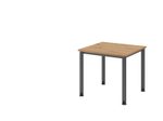 HAMMERBACHER höhenverstellbarer Schreibtisch VHS08/R/G asteiche
